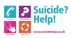 SUICIDE HELP POSTER